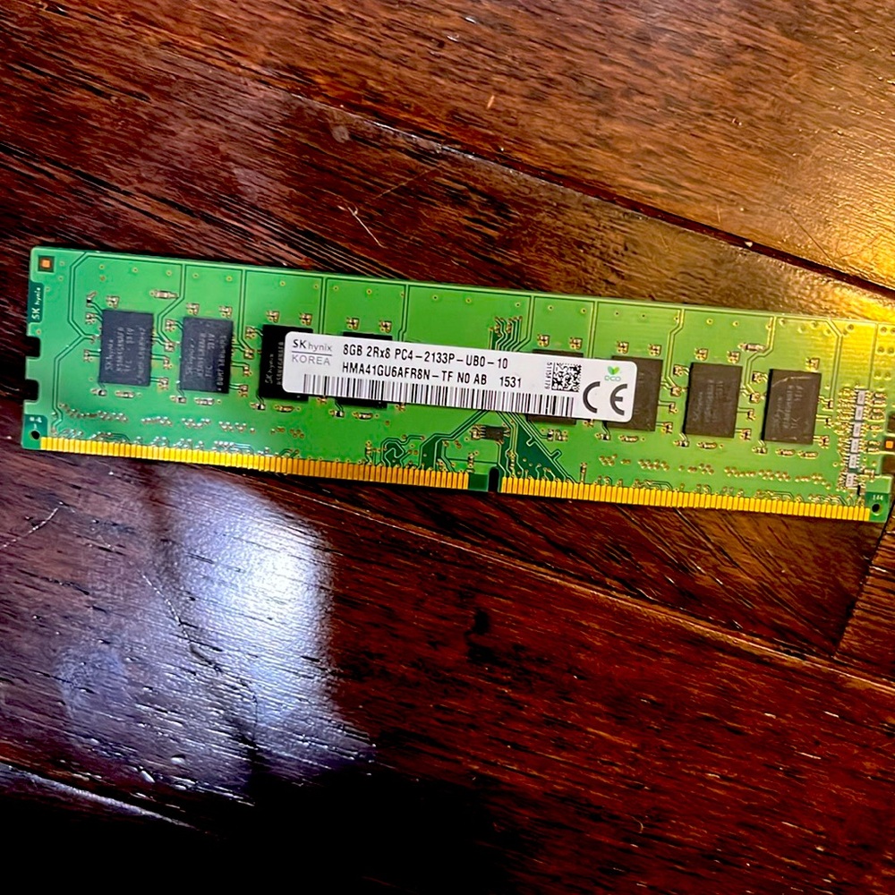 8GB of RAM
